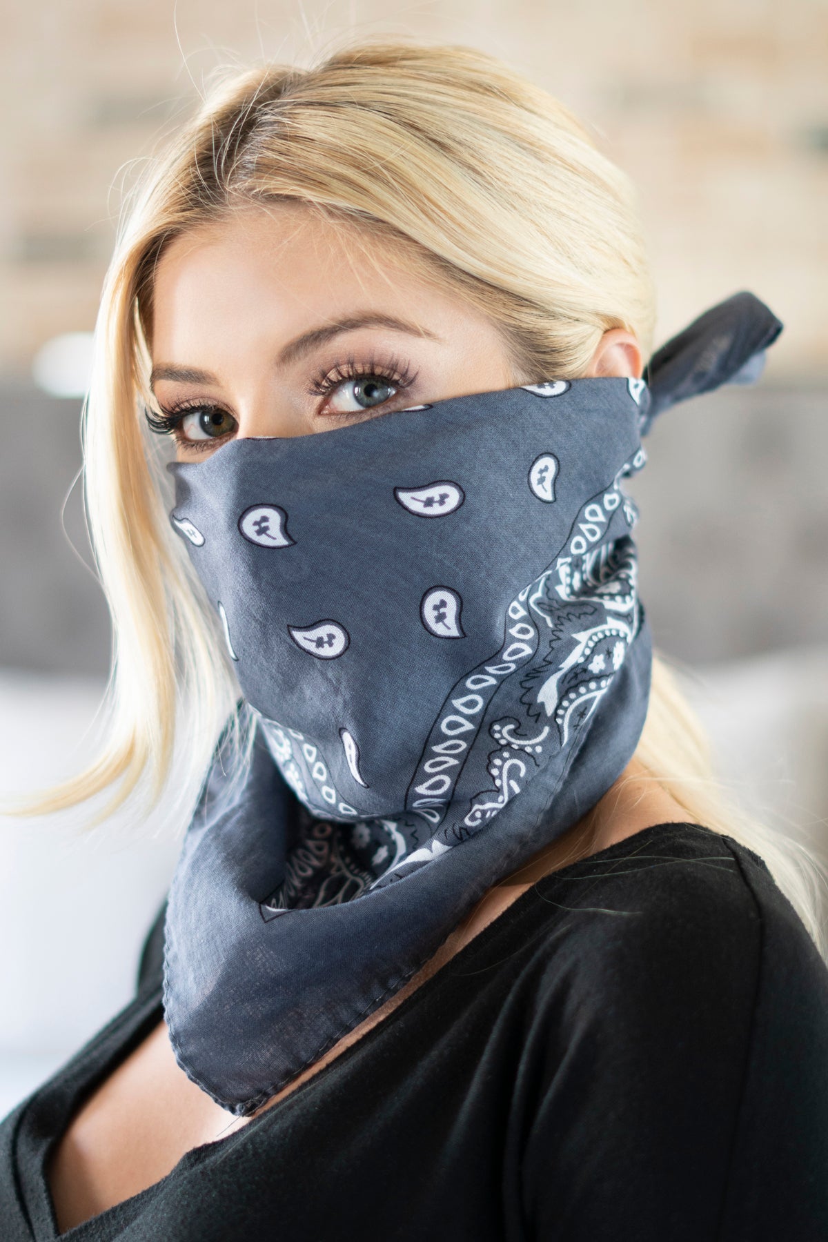 Paisley Print Bandana