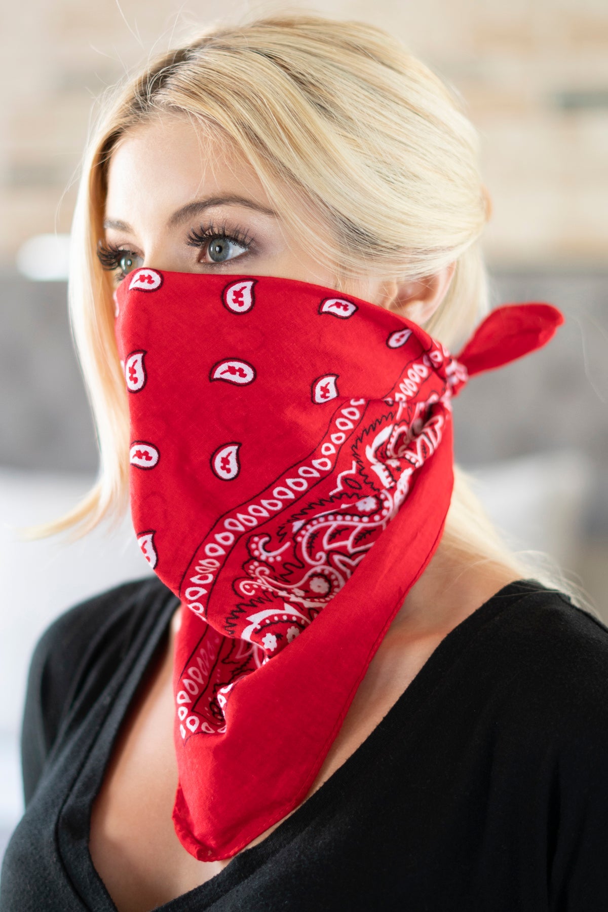 Paisley Print Bandana